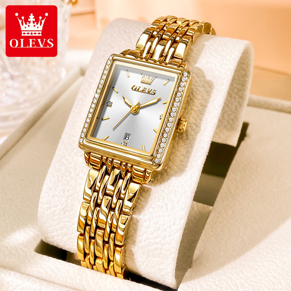 Luxury Watch Brands - OLEVS 9995 Date Watch for Women