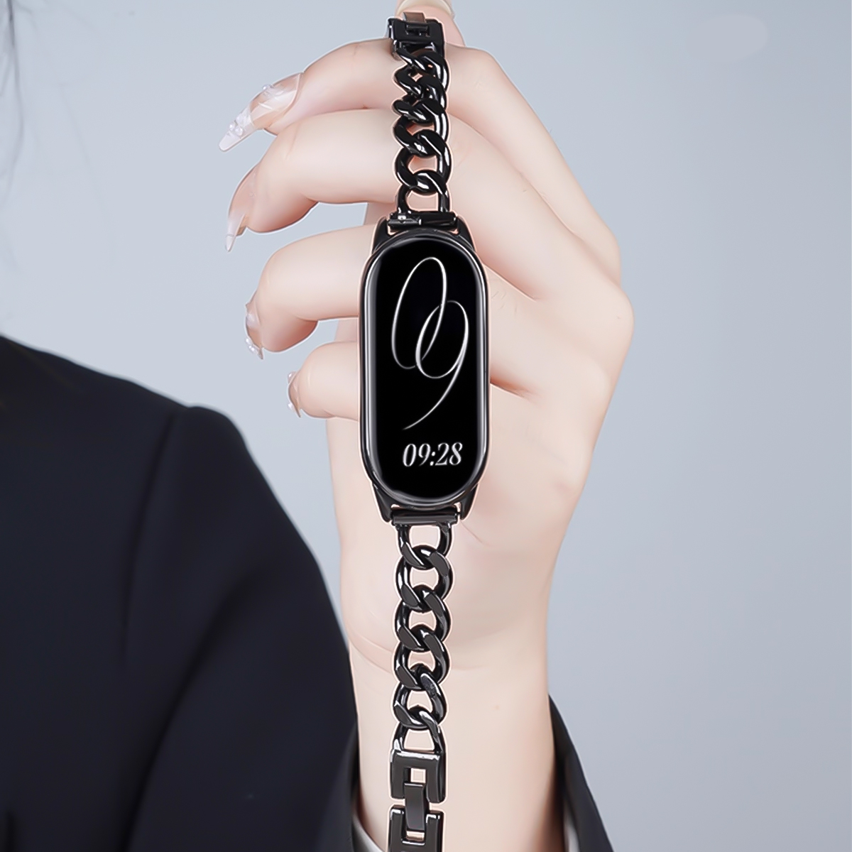 Luxury Stainless Steel Strap F - Xiaomi Luxury Watch ulasan dan harga