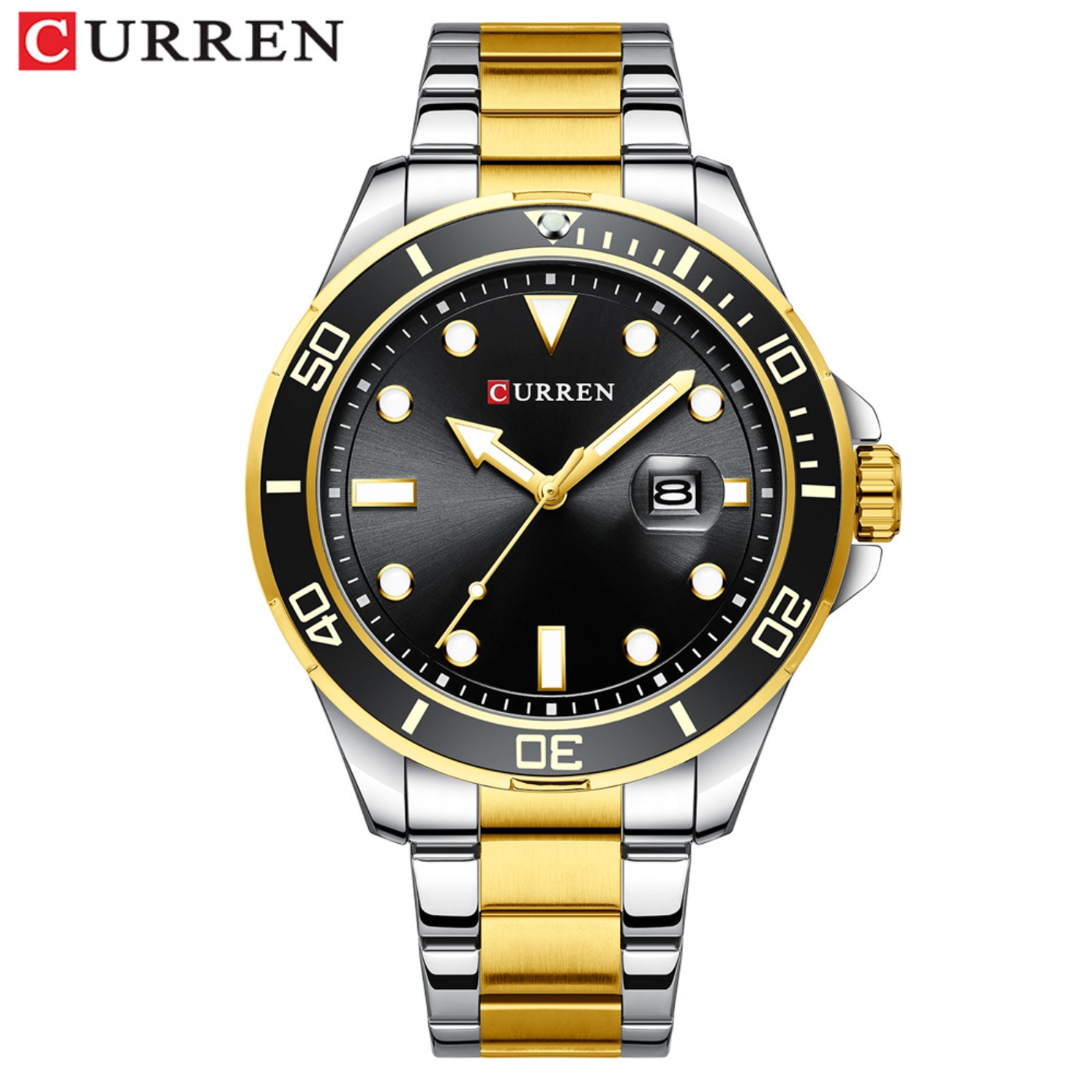 CURREN New Green Water Ghost S - Luxury Watch Brands ulasan dan harga