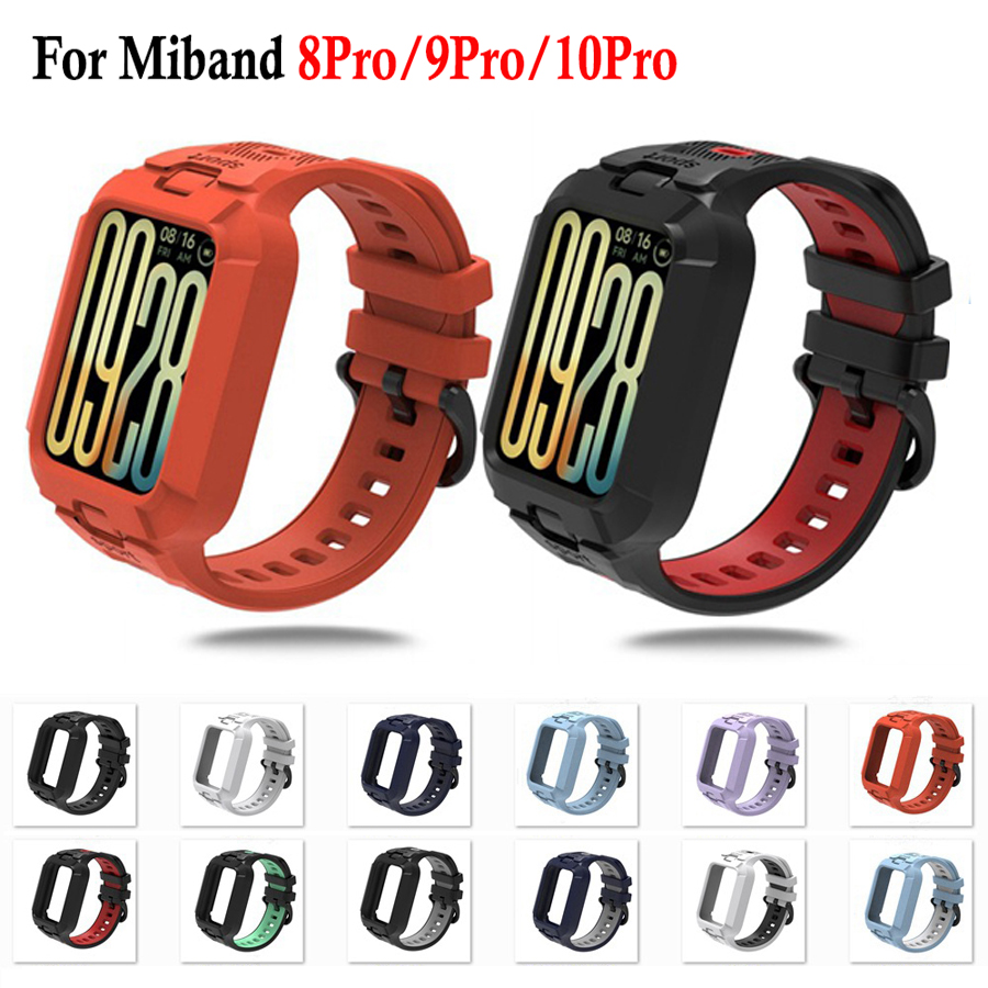 2-in-1 Strap+Case for Xiaomi M - Xiaomi Luxury Watch ulasan dan harga