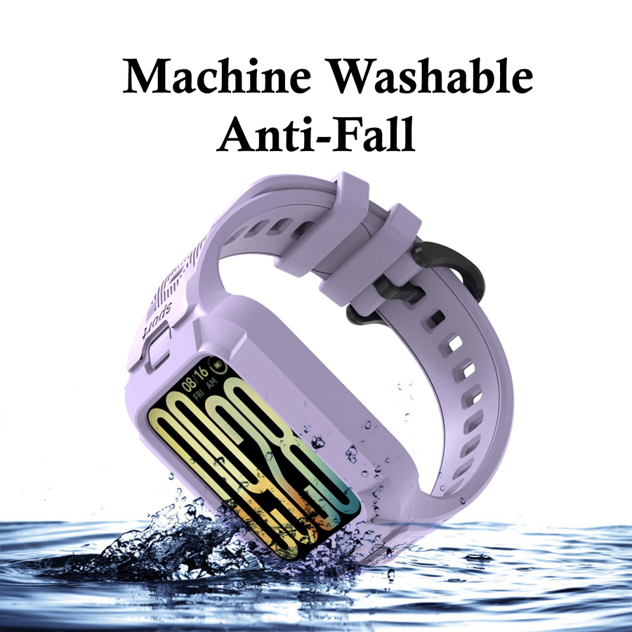 2-in-1 Strap+Case for Xiaomi M - Xiaomi Luxury Watch ulasan dan harga
