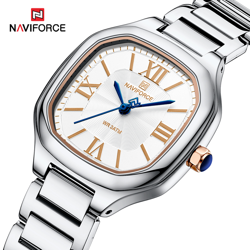 NAVIFORCE Luxury Women's Watch - Luxury Watch Black ulasan dan harga