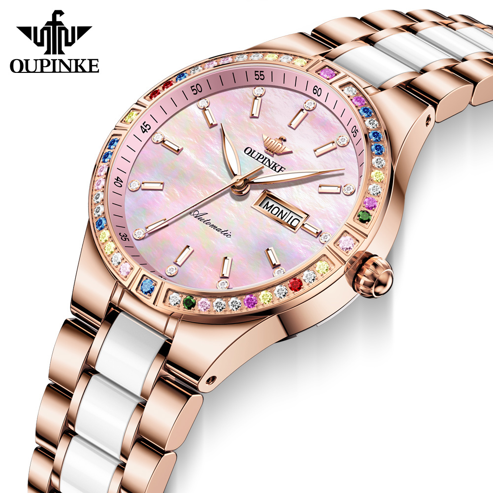 OUPINKE 6 Color Gems Women Aut - Sapphire Crystal Display ulasan dan harga