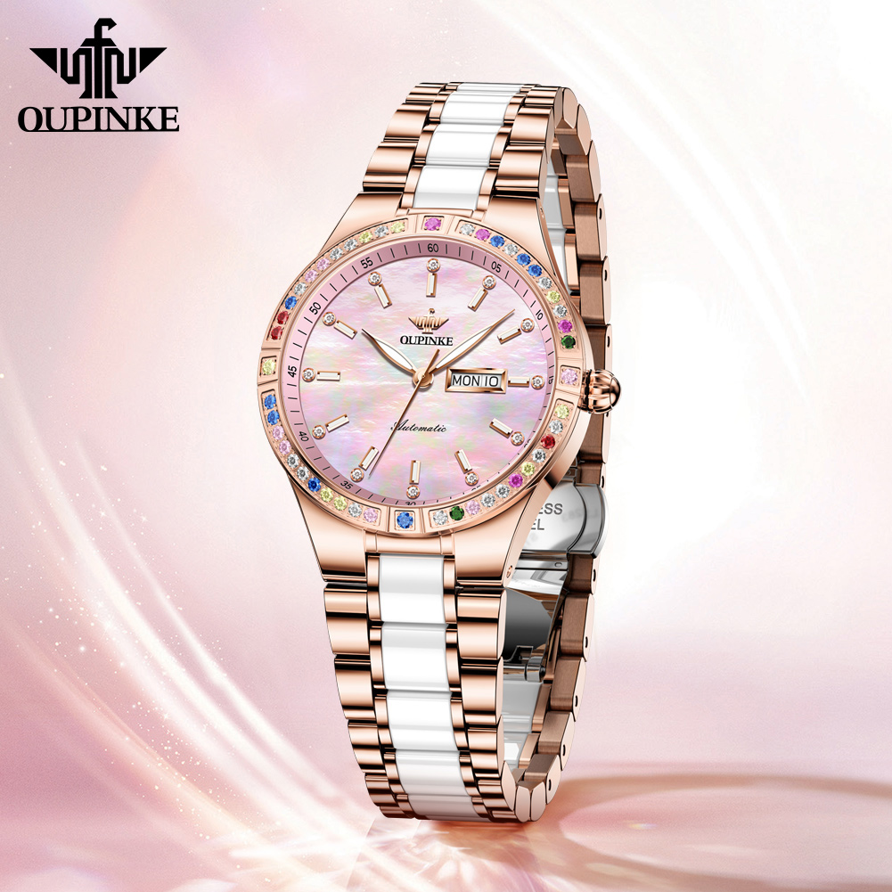 OUPINKE 6 Color Gems Women Aut - Sapphire Crystal Display ulasan dan harga