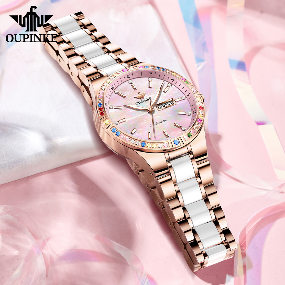 OUPINKE 6 Color Gems Women Aut - Sapphire Crystal Display ulasan dan harga