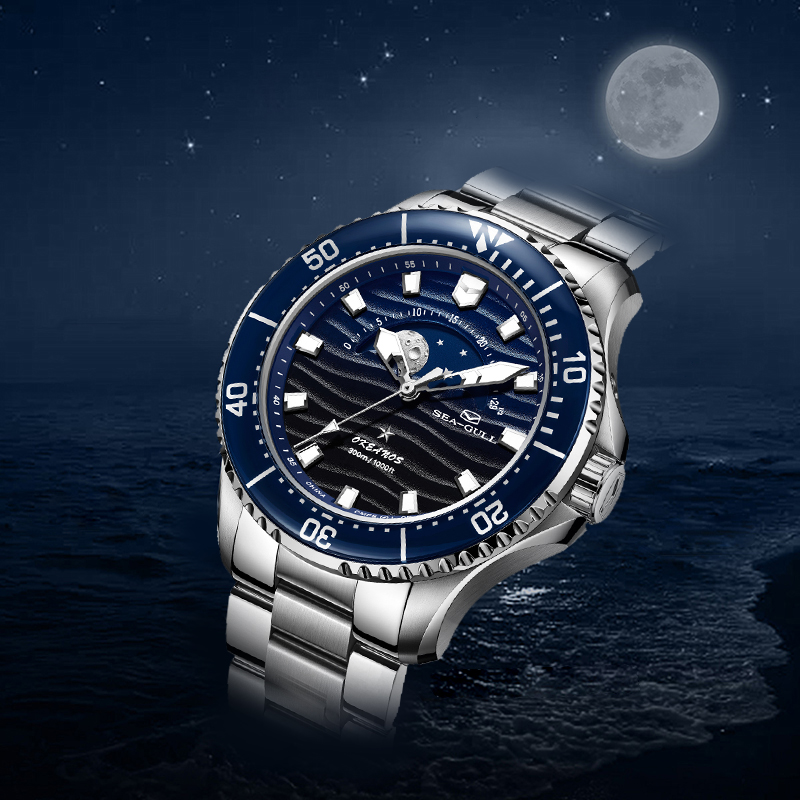 Seagull Ocean Series Men Divin - Guilloché Dial Watch ulasan dan harga
