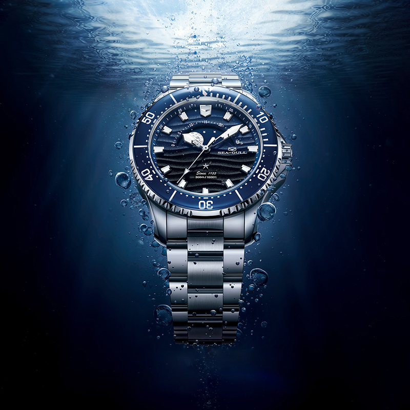Seagull Ocean Series Men Divin - Guilloché Dial Watch ulasan dan harga