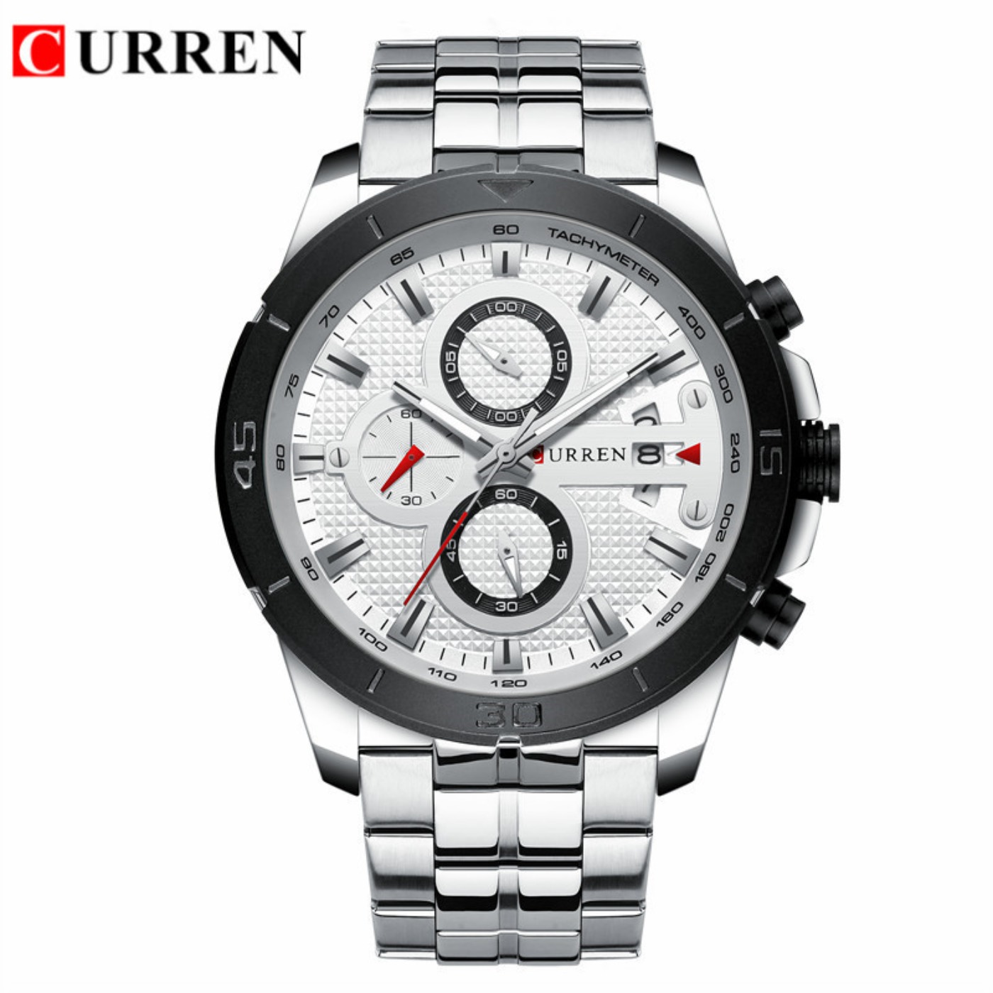 CURREN Watch Men Waterproof Ch - Luxury Watch Brands ulasan dan harga