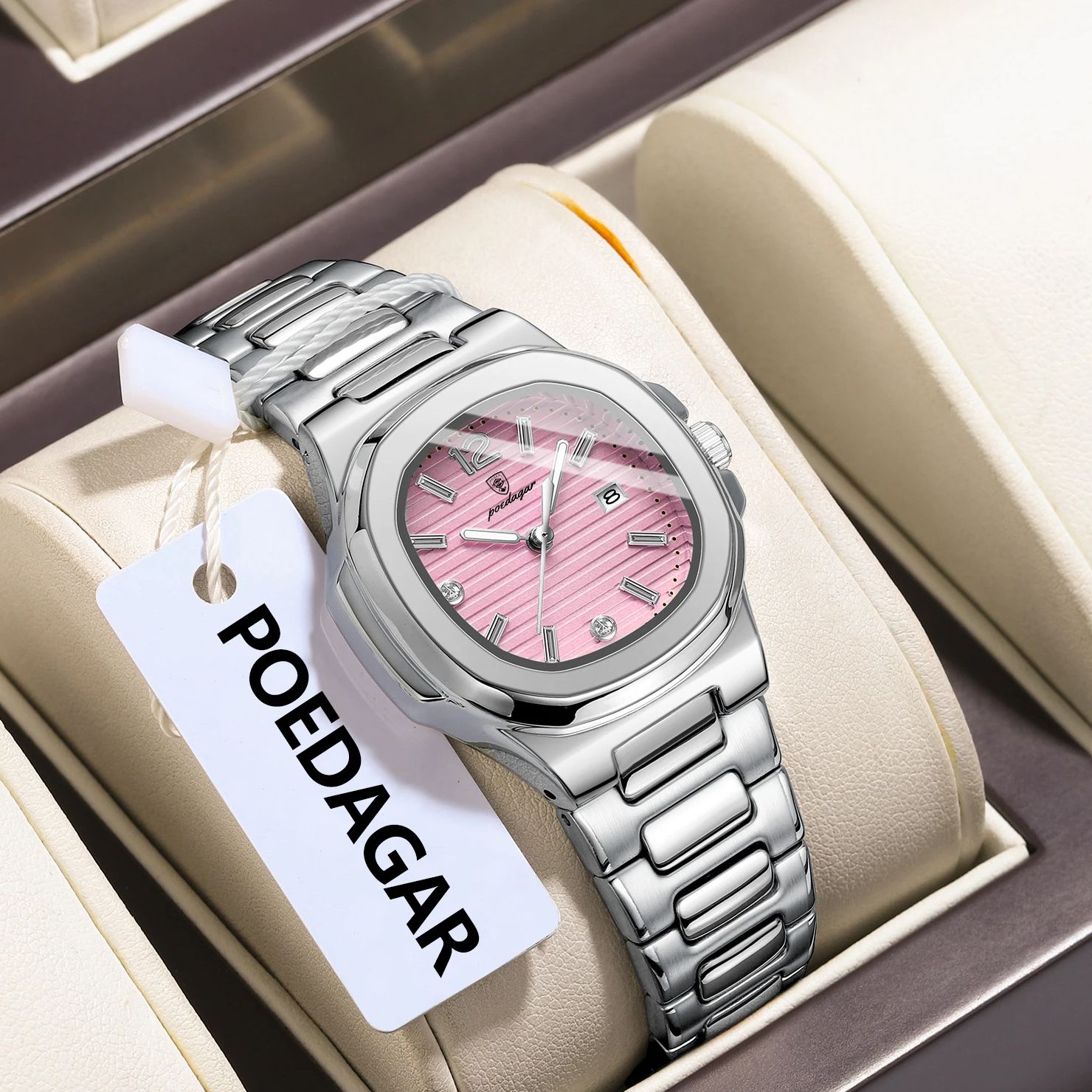 POEDAGAR Square Fashion Woman  - Luxury Watch Girl ulasan dan harga