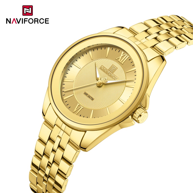 NAVIFORCE Ladies 3ATM Waterpro - Luxury Watch Black ulasan dan harga