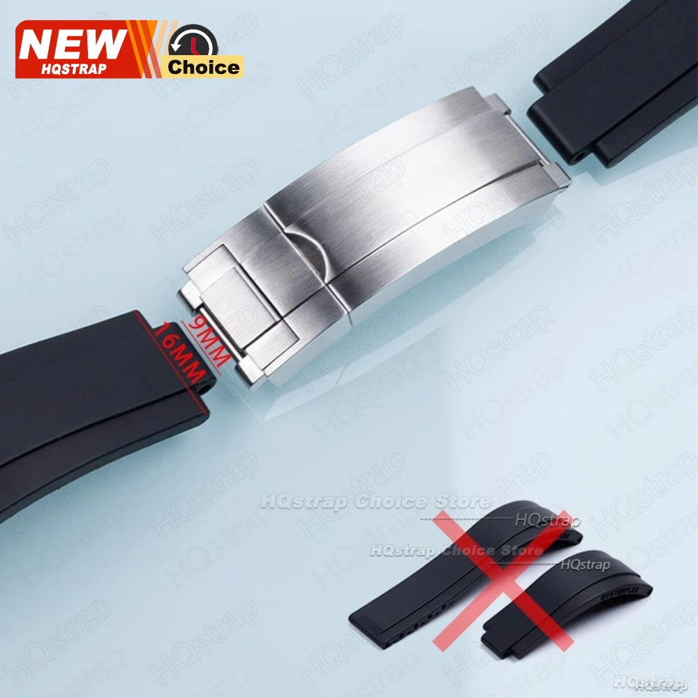 9mmx9mm Folding Buckle for Rol - Luxury Watch Black ulasan dan harga