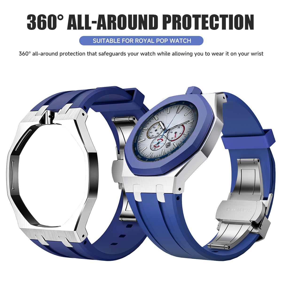 Luxury Metal / Silicone Conver - Luxury Watch Ap ulasan dan harga