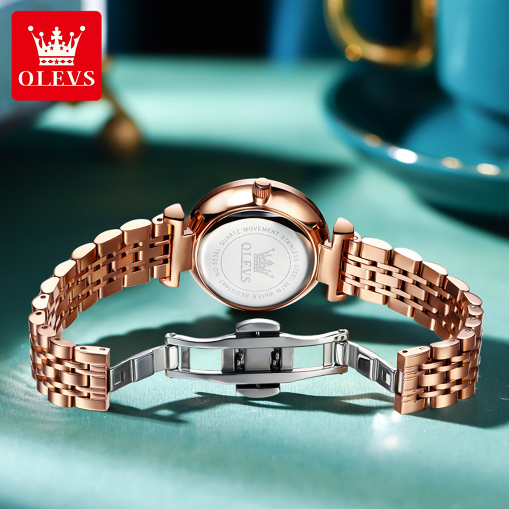 OLEVS 5536 Brand Beautiful Wom - Luxury Watch Brands ulasan dan harga