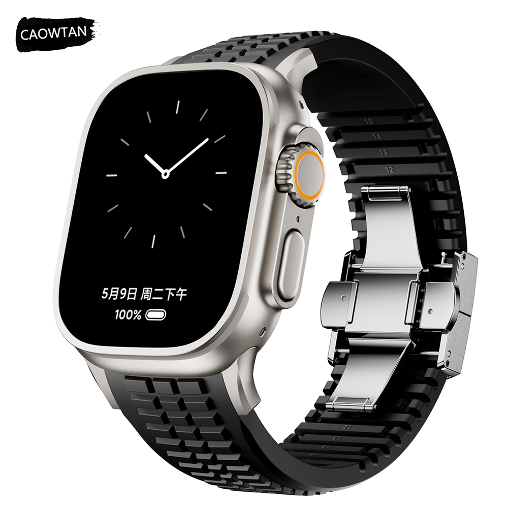 Sports Silicone Band for Apple - Luxury Watch Ap ulasan dan harga