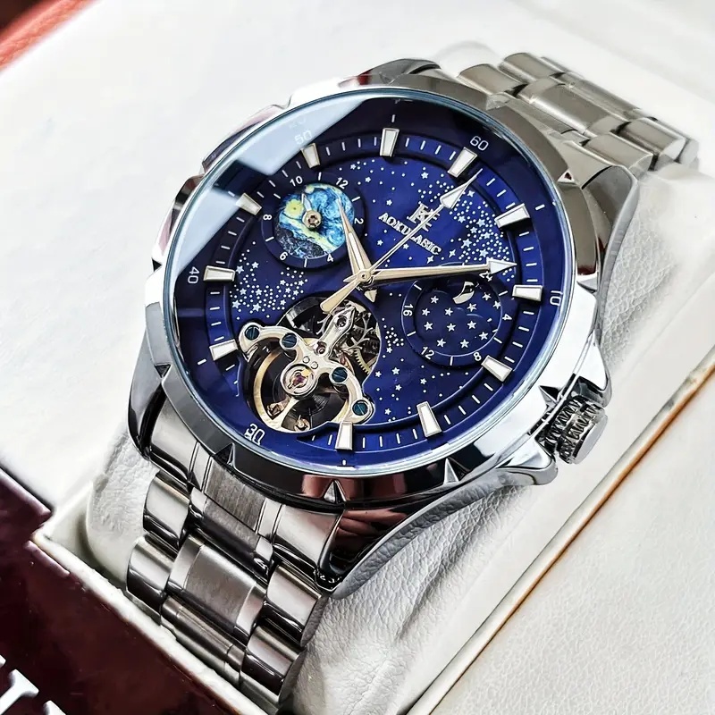 Luxurious Men's Automatic Mech - Luxury Watch Events ulasan dan harga