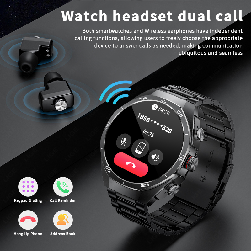 TWS Music Watches Earbuds Smar - Luxury Watch In The World ulasan dan harga