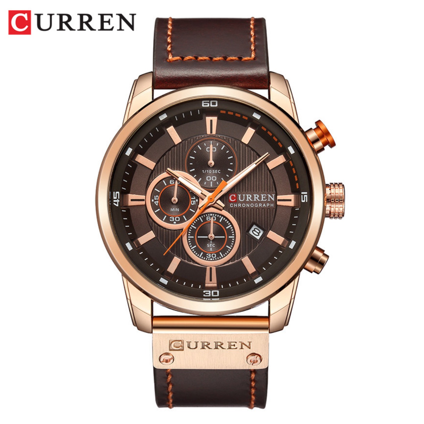 CURREN Fashion Date Quartz Men - Luxury Watch Brands ulasan dan harga
