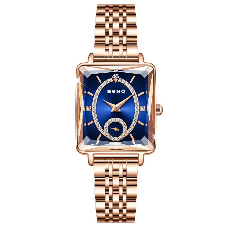 SENO Women's Luxury Square Qua - Luxury Watch In The World ulasan dan harga