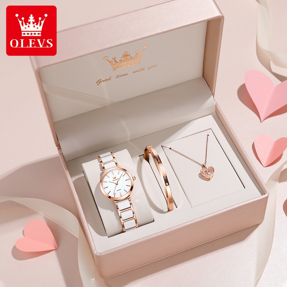 OLEVS Women Watch 5877 Luxury  - Luxury Watch Brands ulasan dan harga