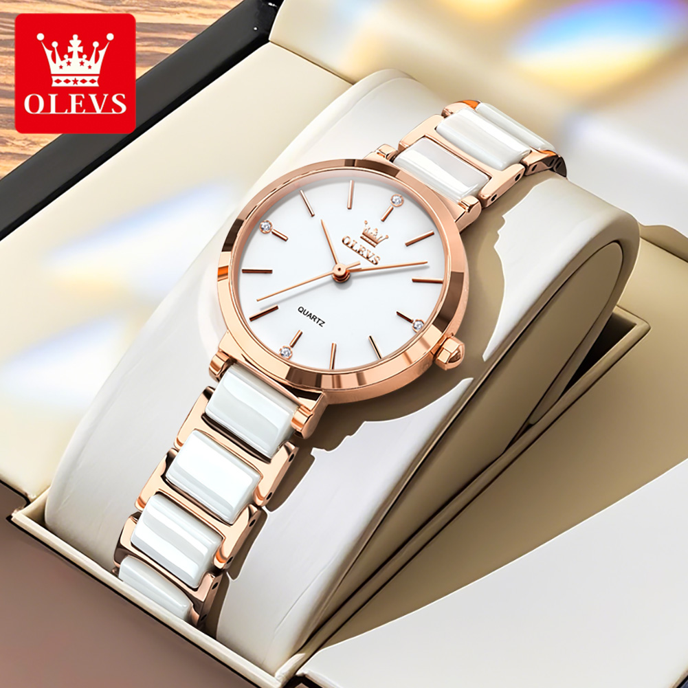 OLEVS Women Watch 5877 Luxury  - Luxury Watch Brands ulasan dan harga
