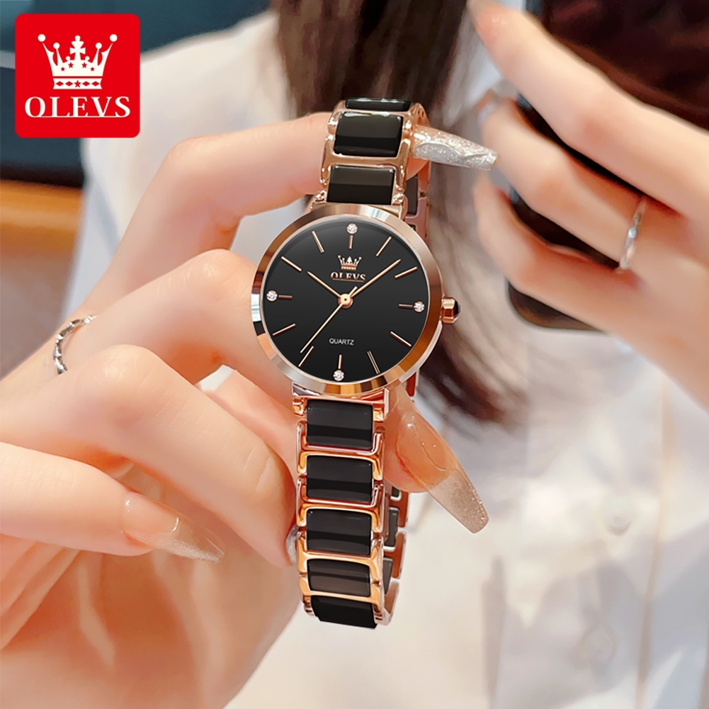 OLEVS Women Watch 5877 Luxury  - Luxury Watch Brands ulasan dan harga