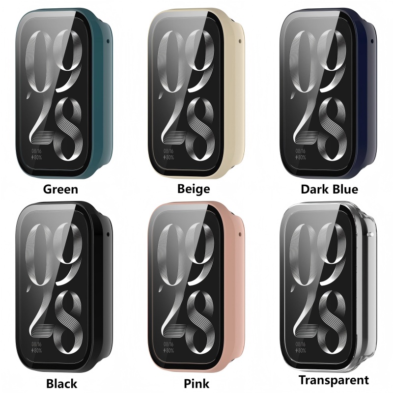 PC +Tempered Glass Case for Xi - Xiaomi Luxury Watch ulasan dan harga