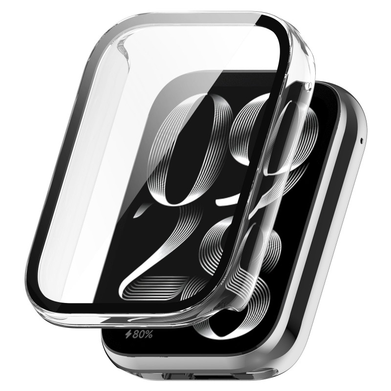 PC +Tempered Glass Case for Xi - Xiaomi Luxury Watch ulasan dan harga