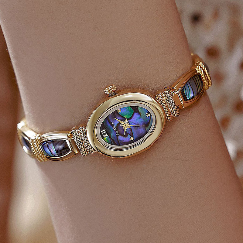 Oval Dial Women Bracelet Watch - Luxury Watch Girl ulasan dan harga