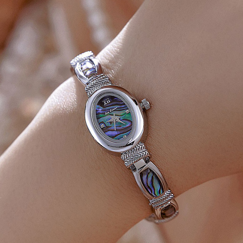 Oval Dial Women Bracelet Watch - Luxury Watch Girl ulasan dan harga