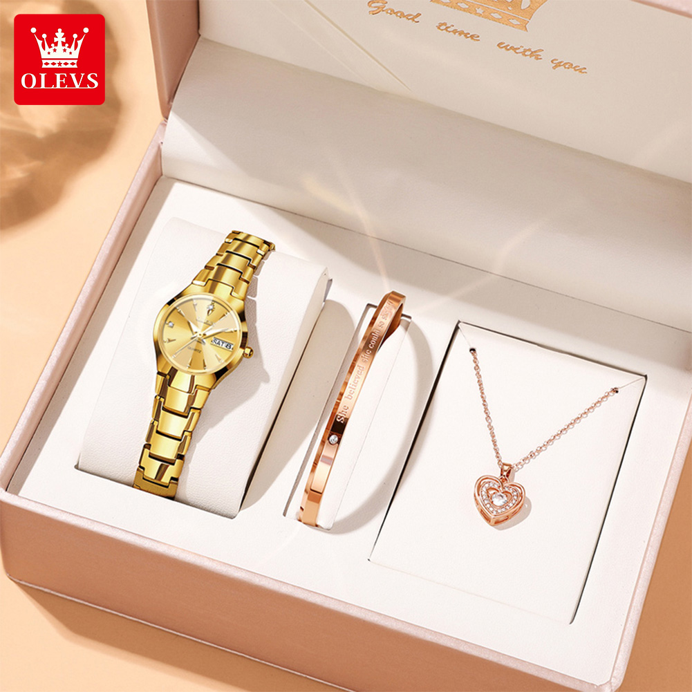 OLEVS Ladies Watch 8697 Luxury - Luxury Watch Display ulasan dan harga
