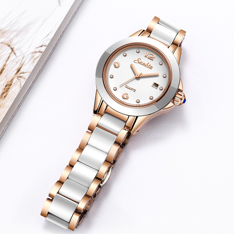 Sunkta Fashion Casual Quartz W - Luxury Watch Lady ulasan dan harga