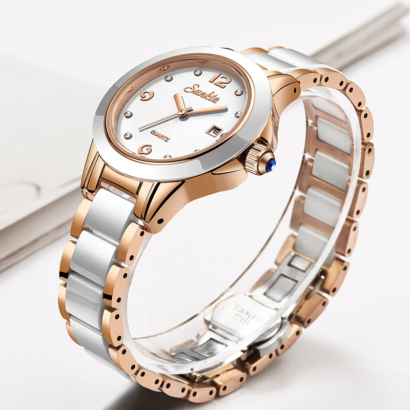 Sunkta Fashion Casual Quartz W - Luxury Watch Lady ulasan dan harga