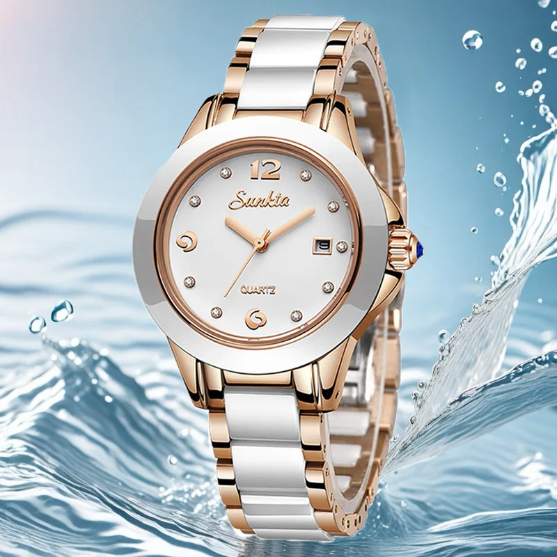 Sunkta Fashion Casual Quartz W - Luxury Watch Lady ulasan dan harga