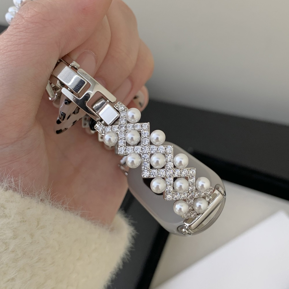 Lady Pearl Cross Inlaid Diamon - Xiaomi Luxury Watch ulasan dan harga