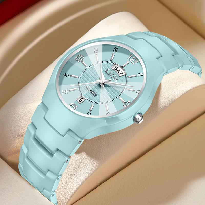 LIGE Luxury Elegant Quartz Wom - Luxury Watch Display ulasan dan harga