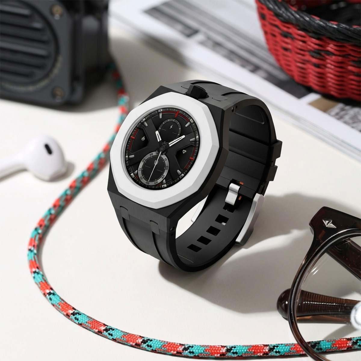 PC Case Rubber Strap for Swatc - Luxury Watch Ap ulasan dan harga