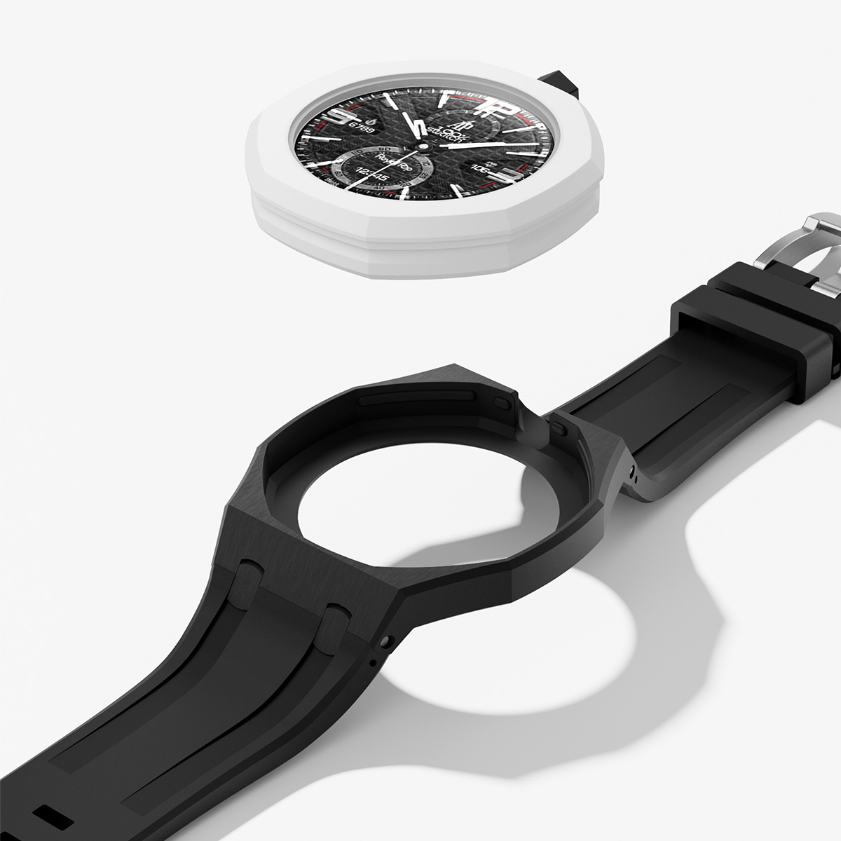PC Case Rubber Strap for Swatc - Luxury Watch Ap ulasan dan harga