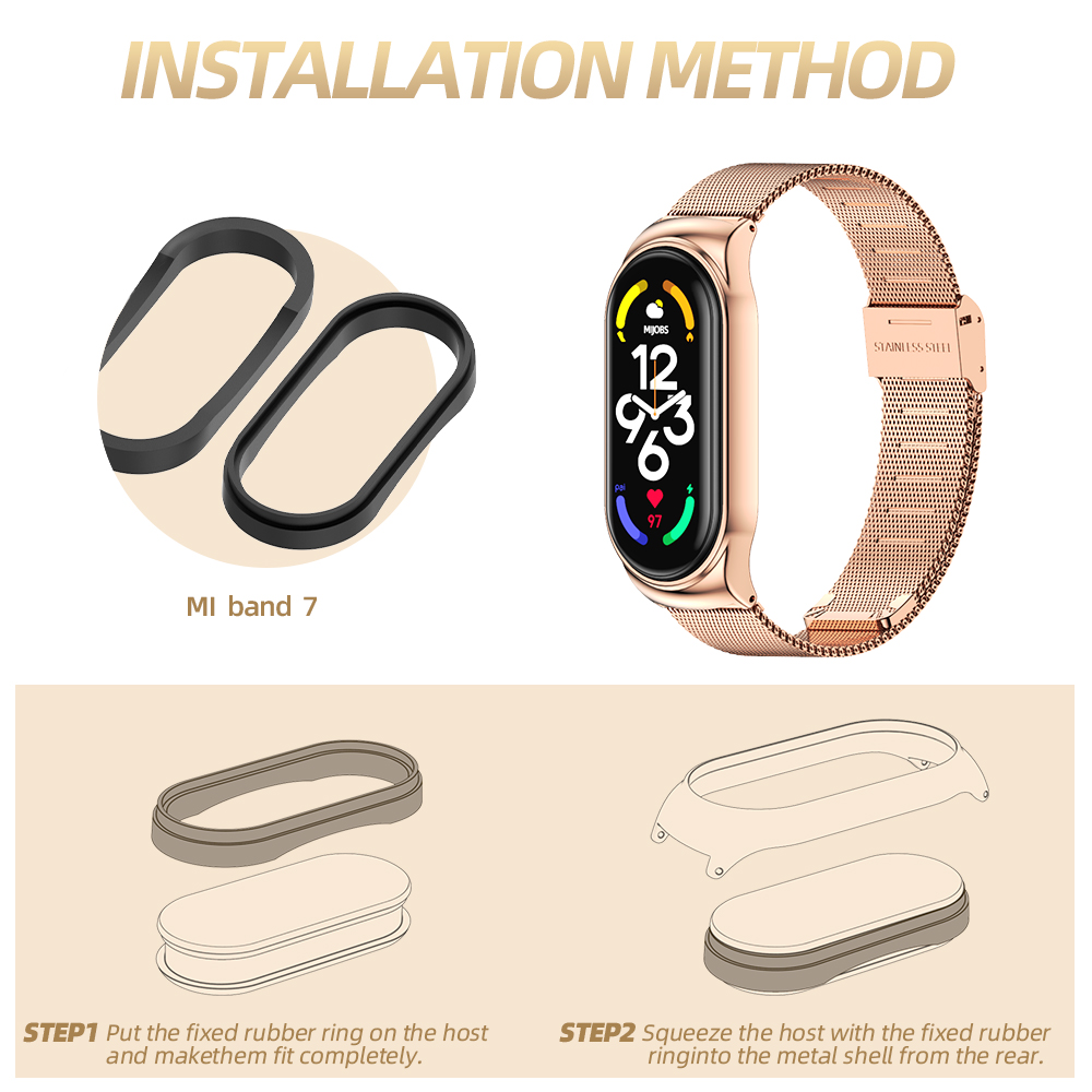 Strap For Mi Band 11 10 9 8 7  - Xiaomi Luxury Watch ulasan dan harga