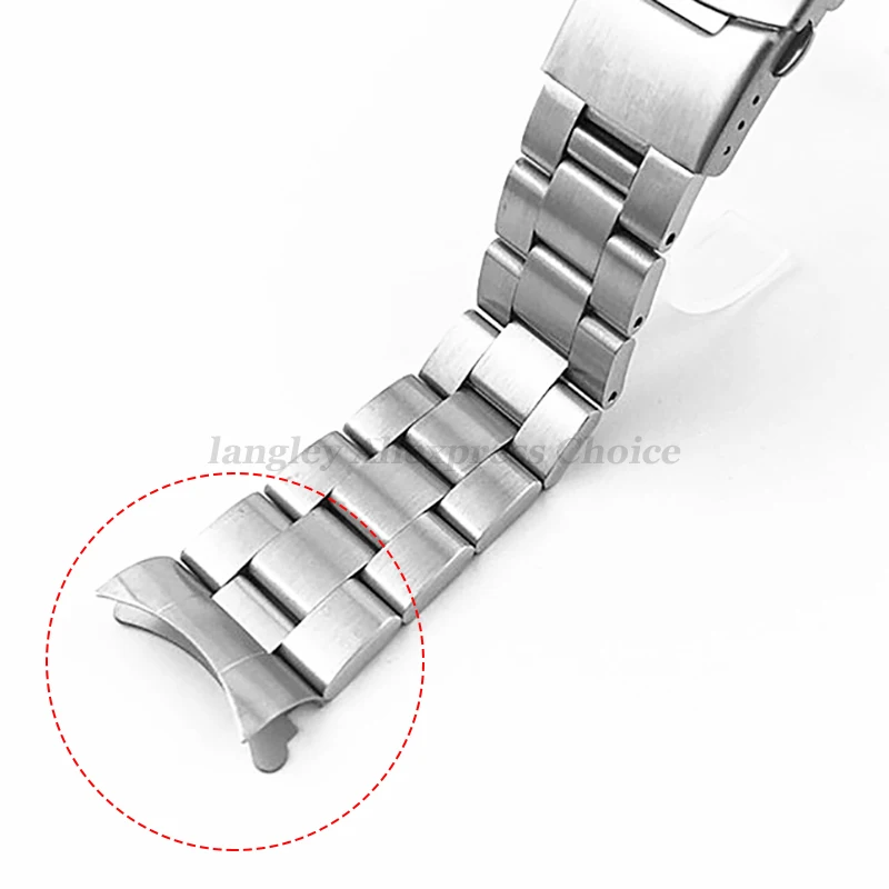 Curved End Link for Seiko SKX0 - Luxury Watch Black ulasan dan harga