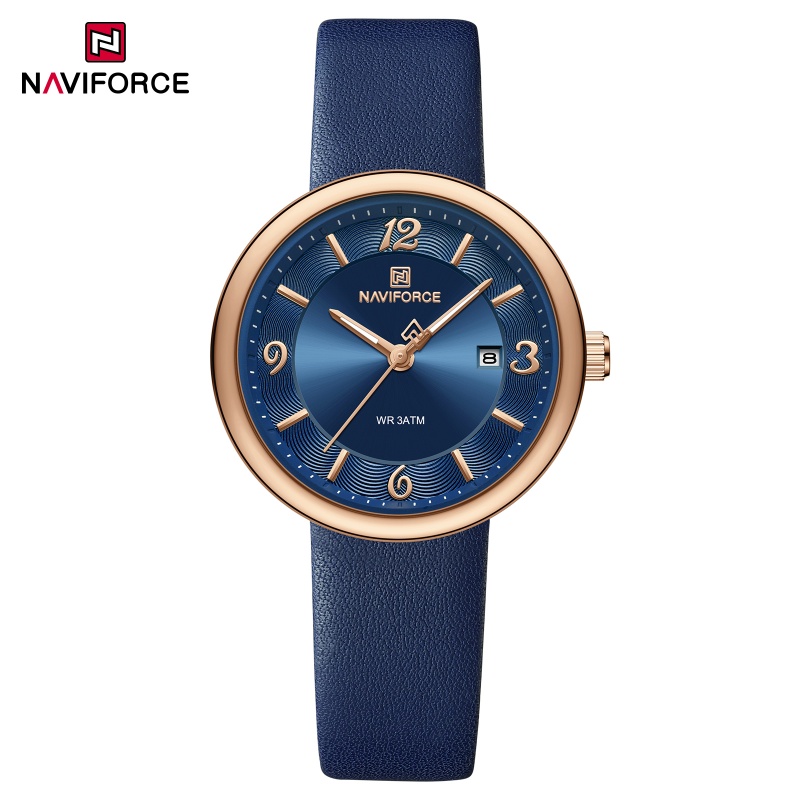 NAVIFORCE New Women Daily Quar - Luxury Watch Black ulasan dan harga