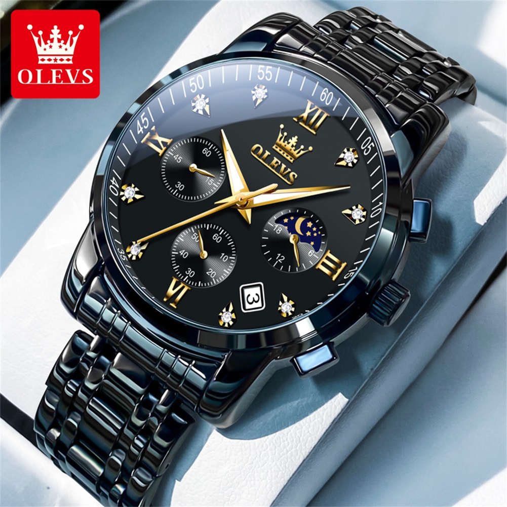 OLEVS Popular men's watches st - Luxury Watch Brands ulasan dan harga