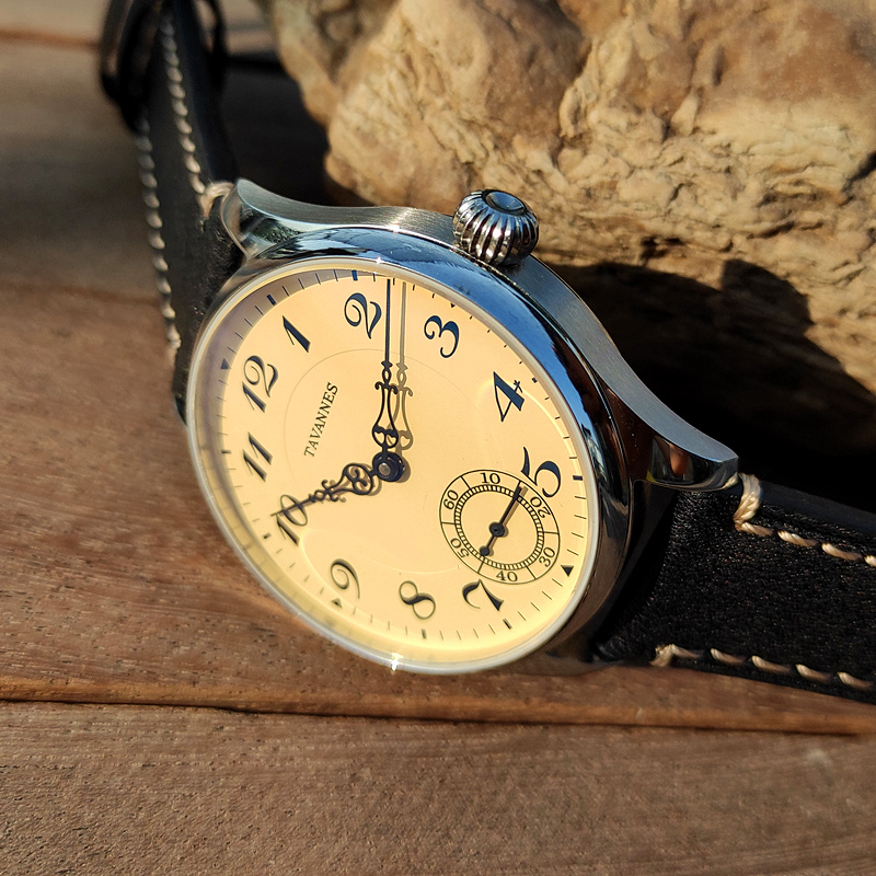 Men's 40MM Manual Mechanical W - Guilloché Dial Watch ulasan dan harga
