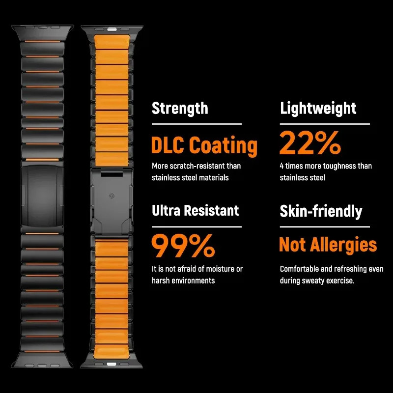 Titanium Silicone Strap for Ap - Luxury Watch Ap ulasan dan harga