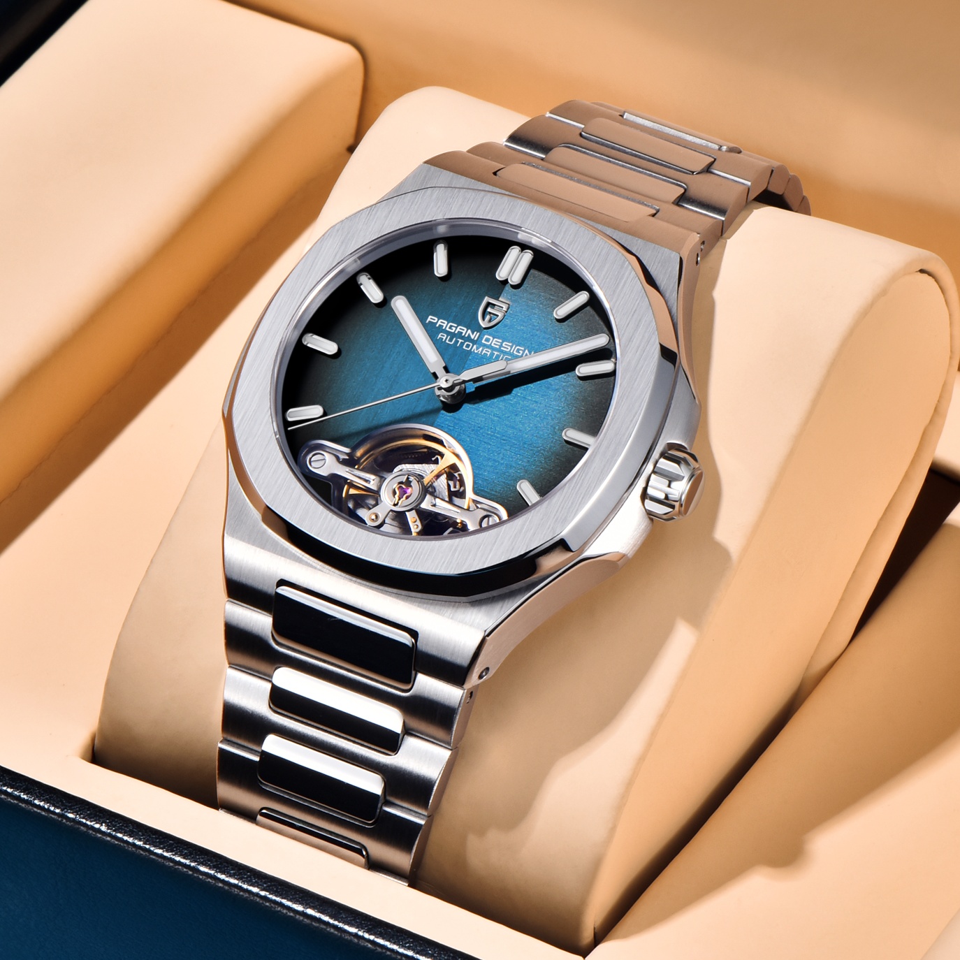 PAGANI DESIGN New Mechanical H - Guilloché Dial Watch ulasan dan harga