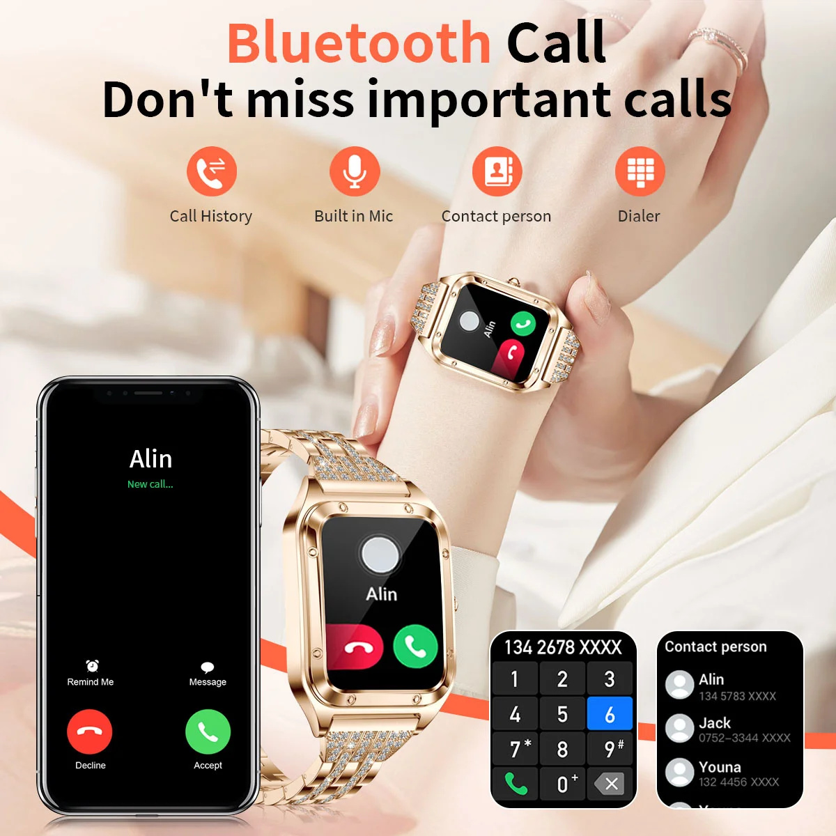 1.57Inch Top Luxury Smart Watc - Luxury Watch In The World ulasan dan harga