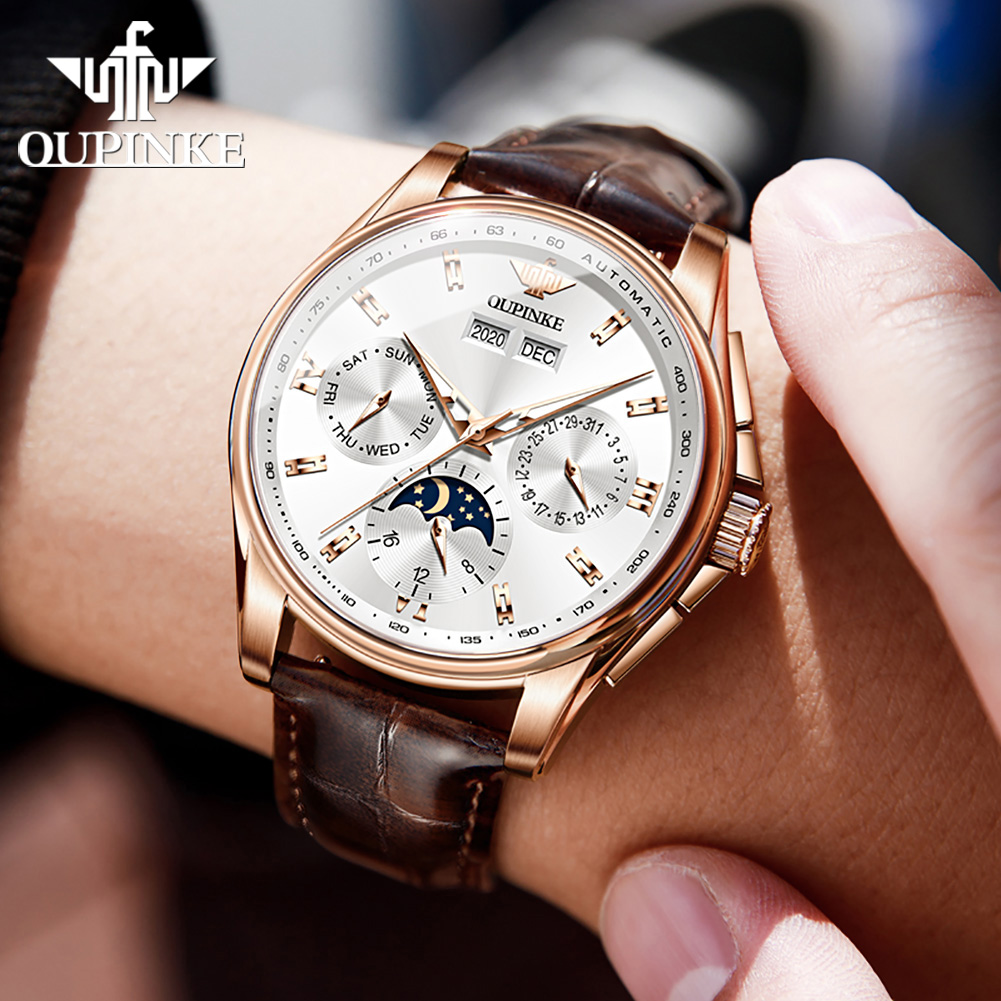 OUPINKE Men's Watches Casual T - Sapphire Crystal Display ulasan dan harga