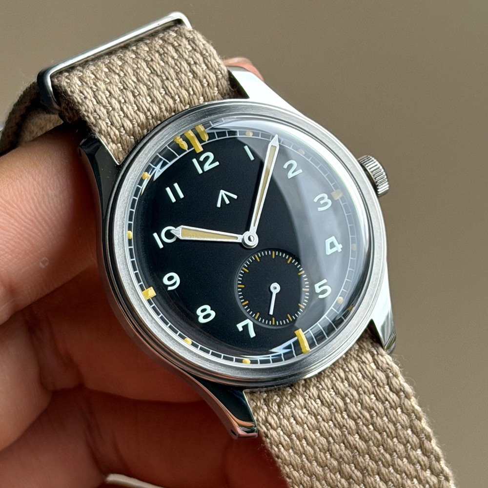 British Air Force Military Wat - Guilloché Dial Watch ulasan dan harga
