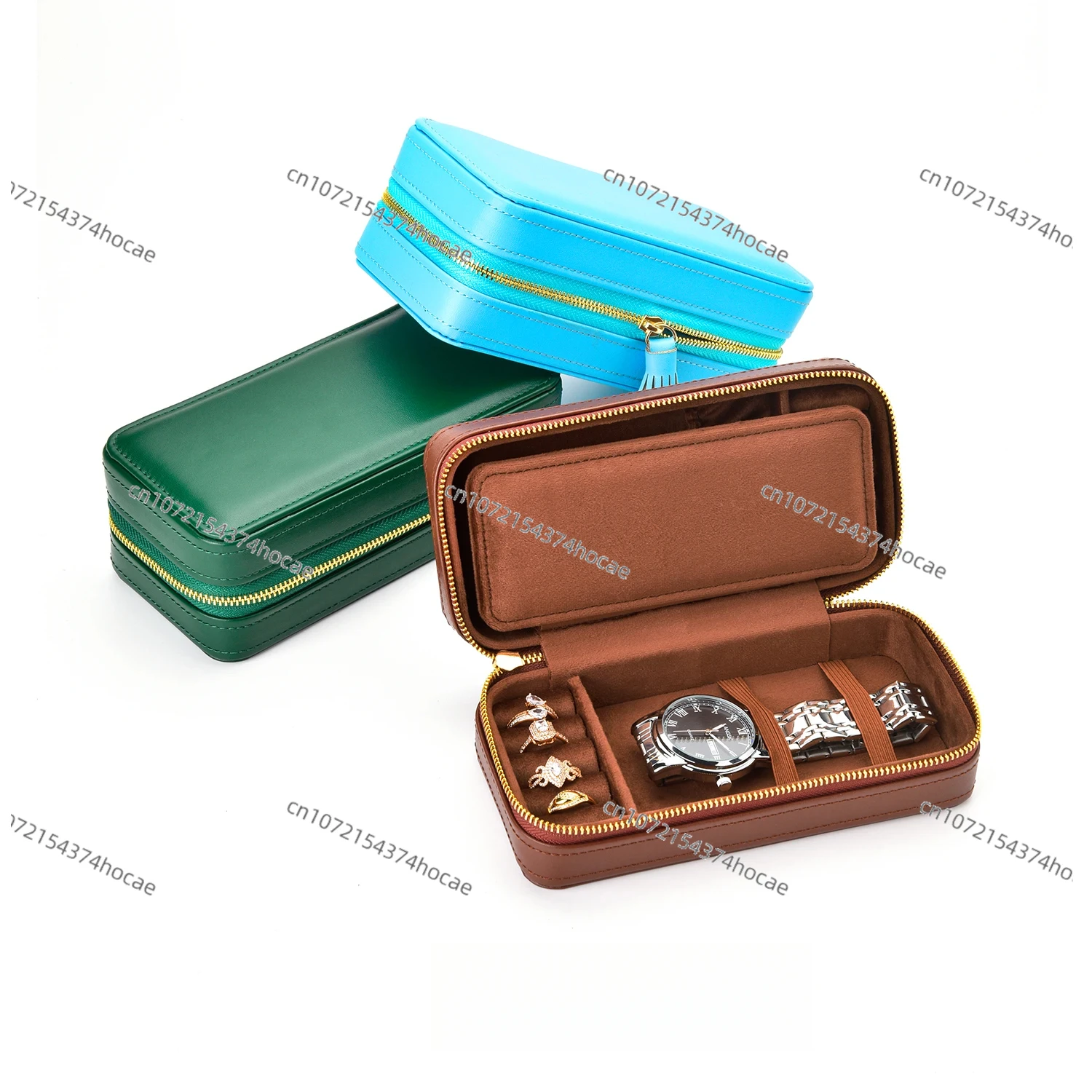 Luxury Pu Leather Jewelry Box  - Luxury Watch E Jewellery ulasan dan harga