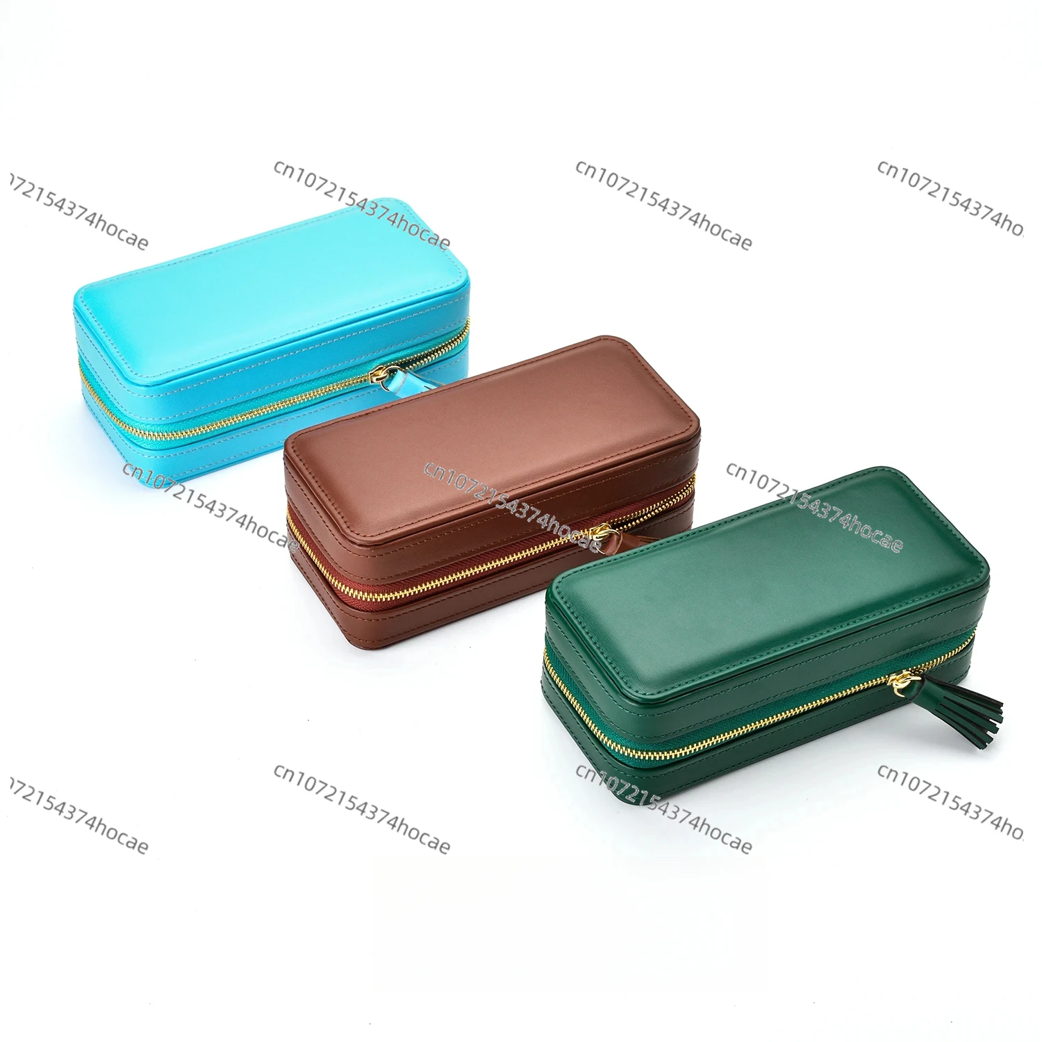 Luxury Pu Leather Jewelry Box  - Luxury Watch E Jewellery ulasan dan harga