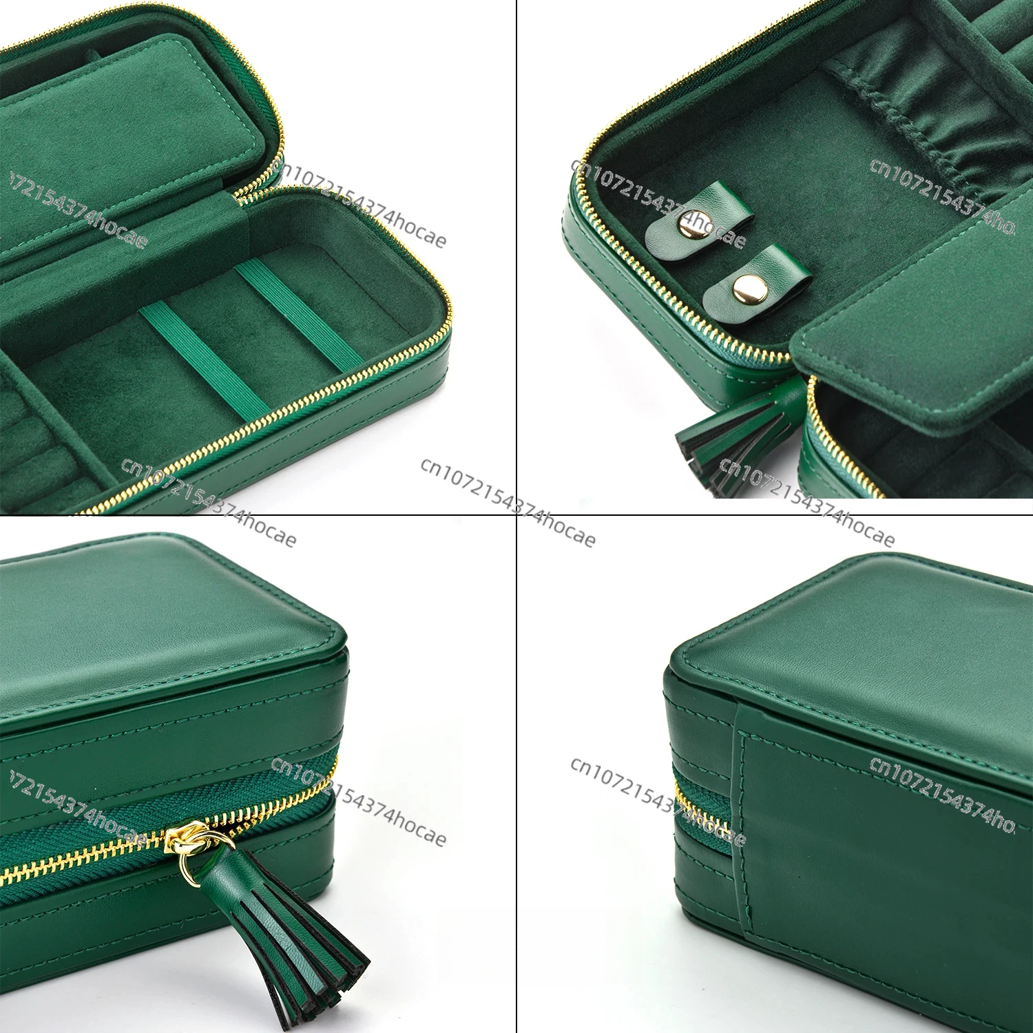 Luxury Pu Leather Jewelry Box  - Luxury Watch E Jewellery ulasan dan harga